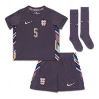 England John Stones #5 Replica Away Minikit Euro 2024 Short Sleeve (+ pants)